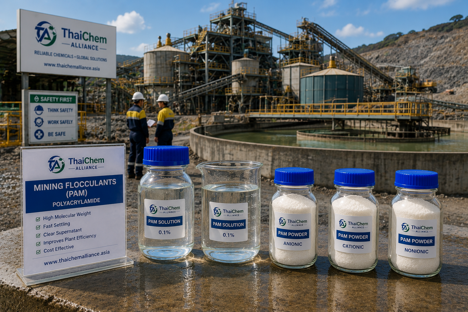 Mining Flocculants (PAM)