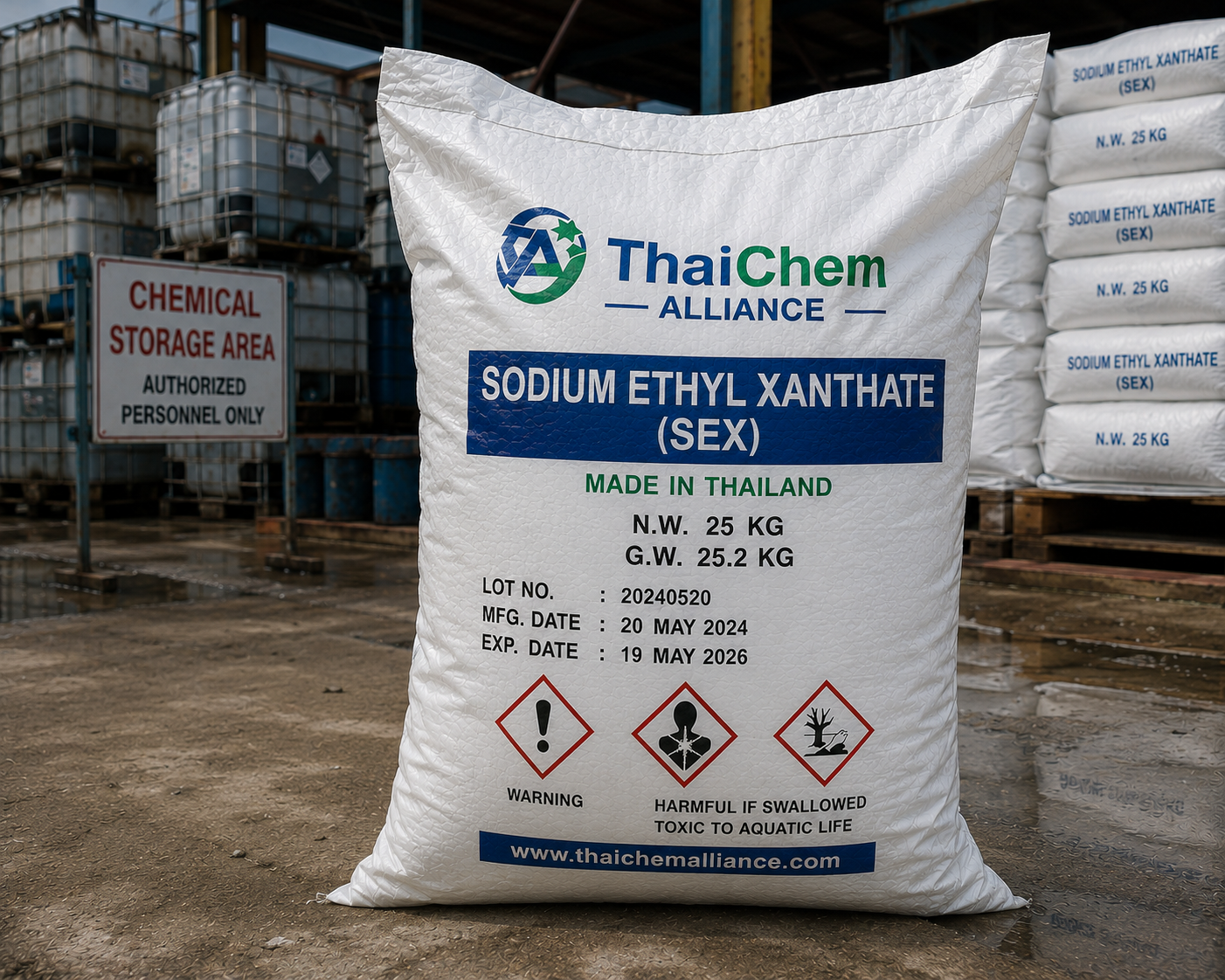 Sodium Ethyl Xanthate (SEX)